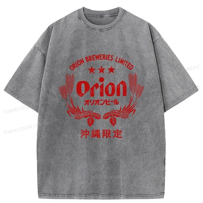 Tokyo-Tiger Orion Okinawa Limit Washed T-Shirt