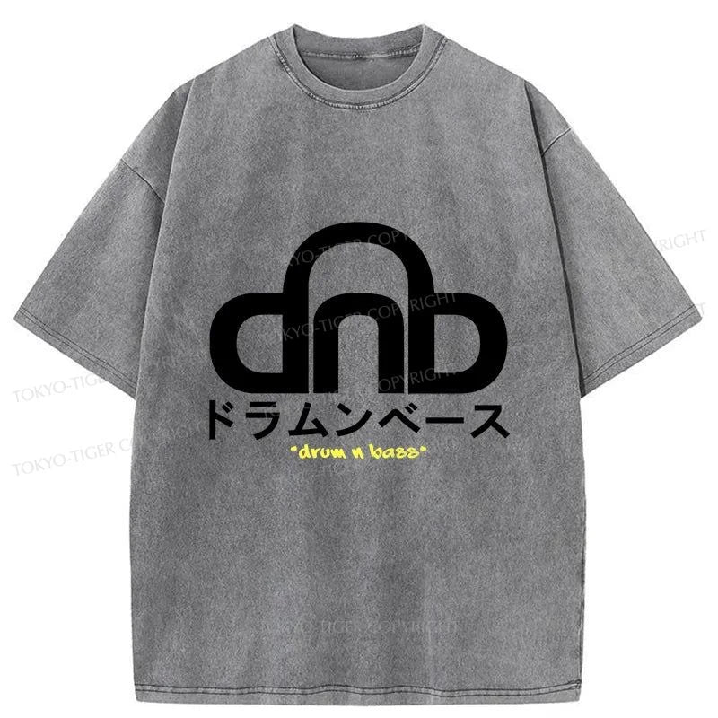 Tokyo-Tiger DNB Japan Washed T-Shirt