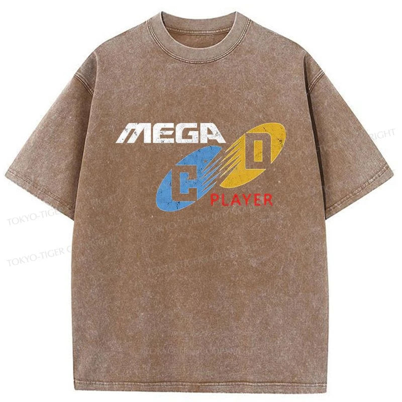 Tokyo-Tiger Mega CD Japanese Washed T-Shirt