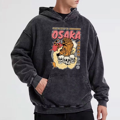 Tokyo-Tiger Osaka Tiger Washed Hoodie