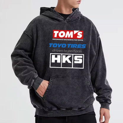 Tokyo-Tiger Toyo Tires Japan Washed Hoodie