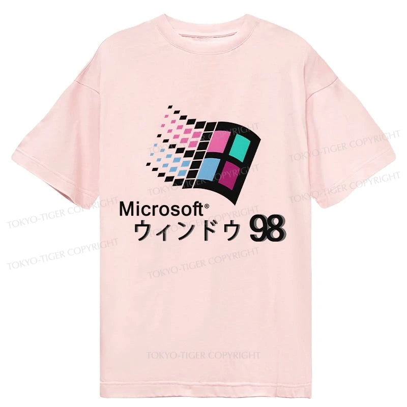 Tokyo-Tiger Microsoft Windows 98 Classic T-Shirt