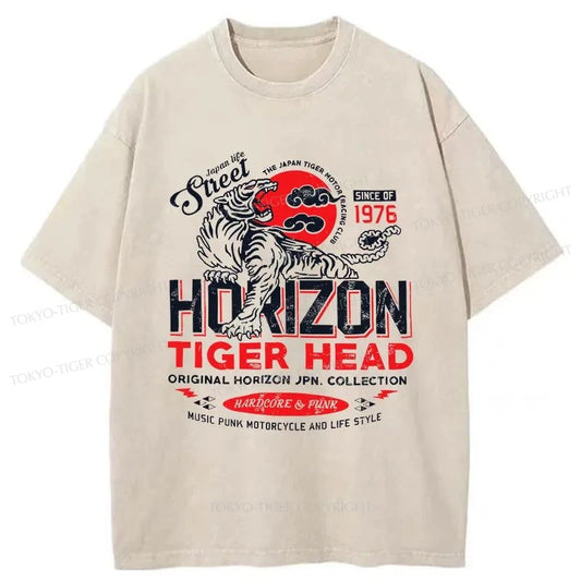 Tokyo-Tiger Vintage Tiger Japanese Washed T-Shirt