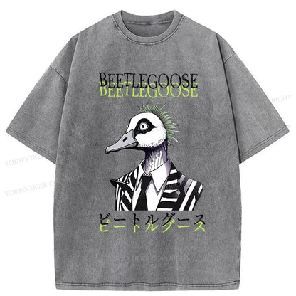 Tokyo-Tiger Beetle Goose Japan Washed T-Shirt