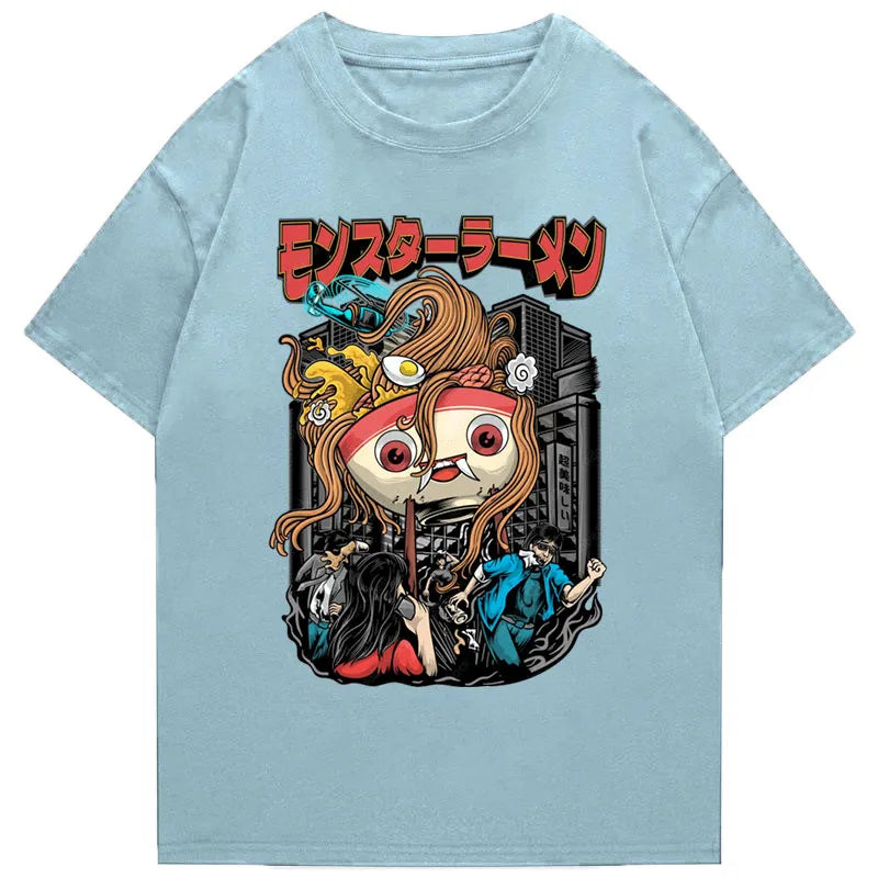 Tokyo-Tiger Japanese Ramen Monster Classic T-Shirt