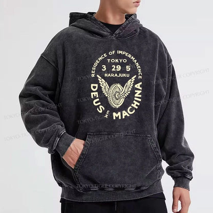 Tokyo-Tiger Deus Ex Machina Tokyo Washed Hoodie