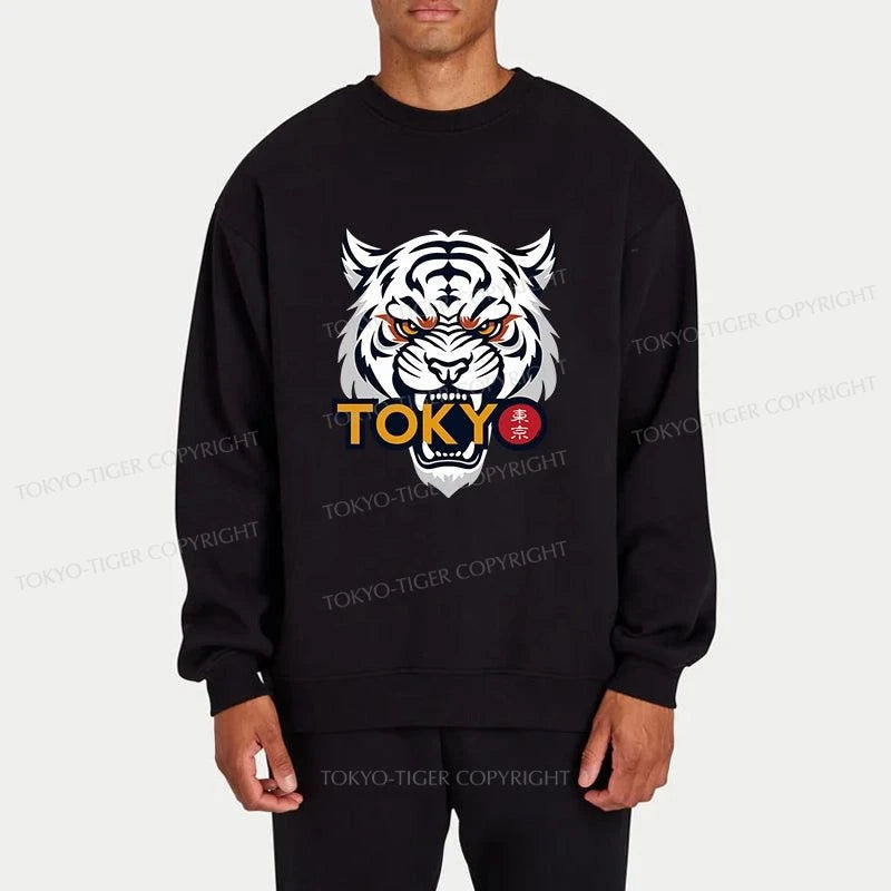 Tokyo-Tiger Logo Sweatshirt