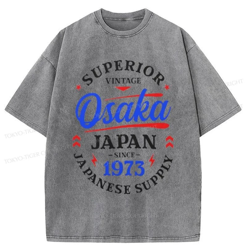 Tokyo-Tiger Superior Japanese Supply Washed T-Shirt