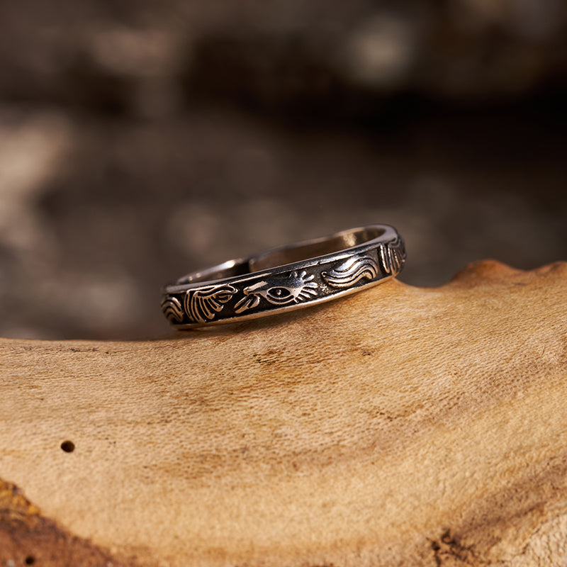 Tokyo-Tiger Nine-tailed Fox Ring