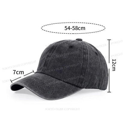 Tokyo-Tiger Japan Mount Fuji Sun Unisex Washed Cap