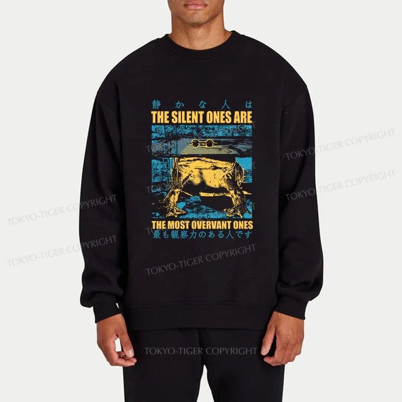 Tokyo-Tiger Silent Frog Japanese Sweatshirt