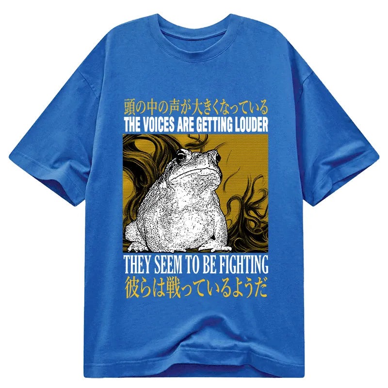 Tokyo-Tiger The Voices Are Getting Louder Frog Classic T-Shirt