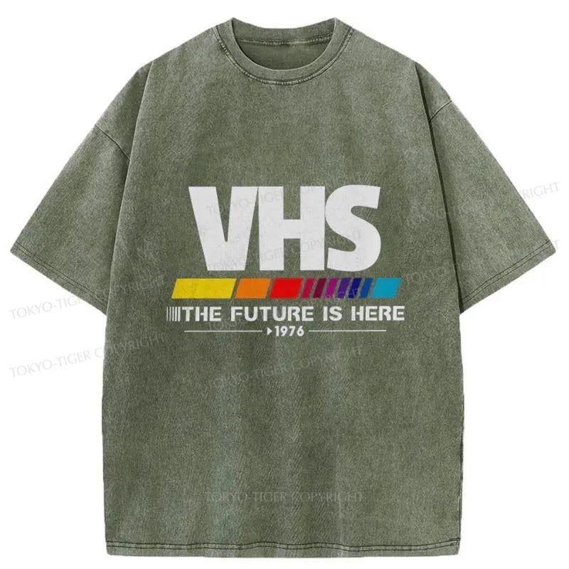 Tokyo-Tiger VHS Japanese Washed T-Shirt