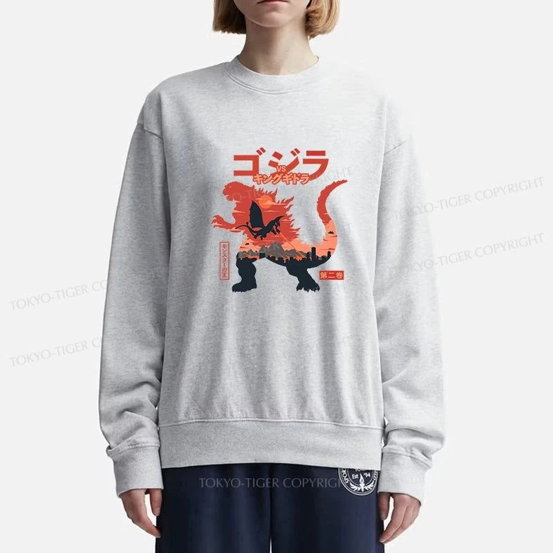 Tokyo-Tiger King of the Monsters Sweatshirt