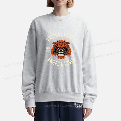 Tokyo-Tiger Japanese Hattori Hanzo Prints Sweatshirt