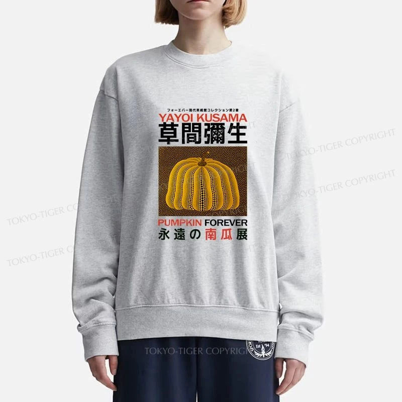 Tokyo-Tiger Forever Pumpkin Exhibition Japanese Sweatshirt