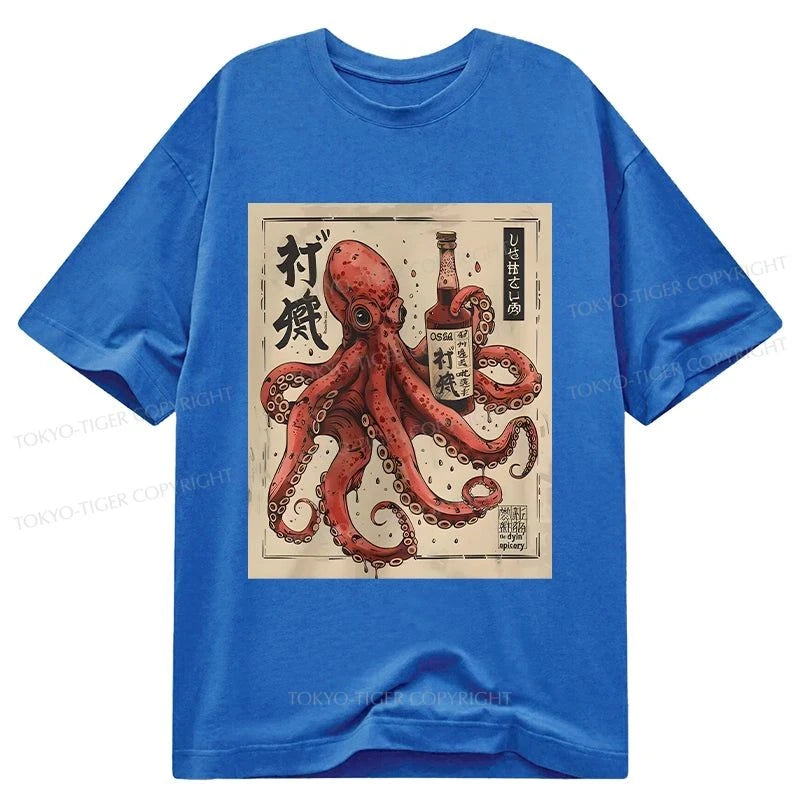 Tokyo-Tiger Osaka Saké Octopus Classic T-Shirt