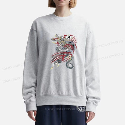 Tokyo-Tiger Dragon of Dojima Sweatshirt