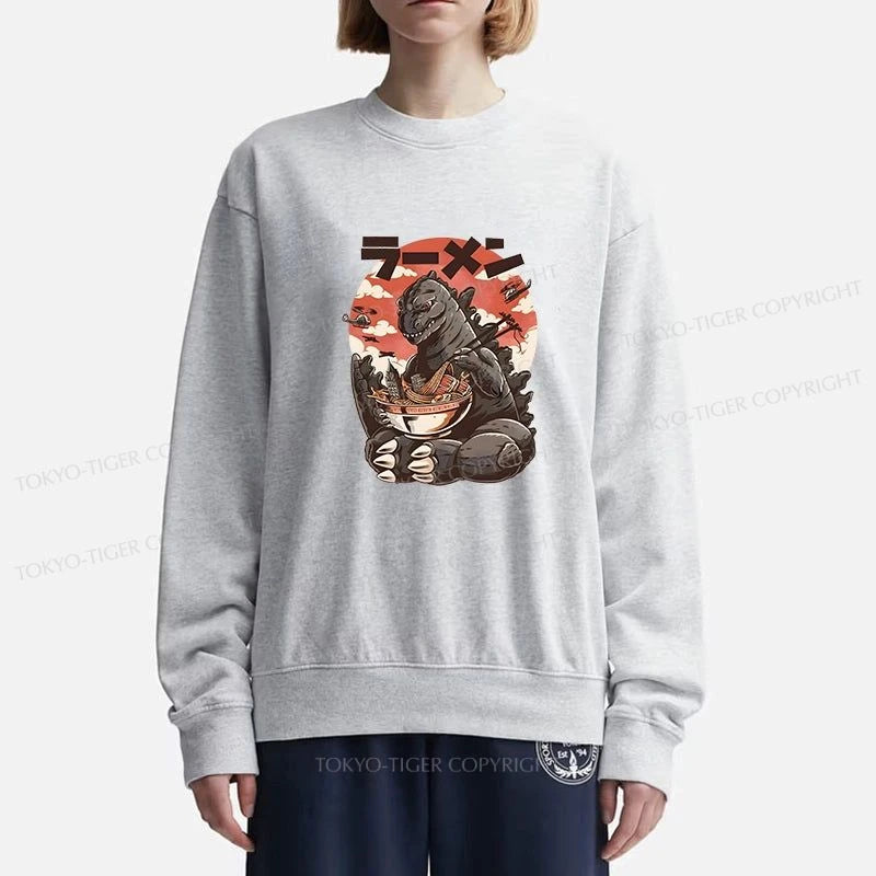 Tokyo-Tiger Ramen Monster Japanese Sweatshirt