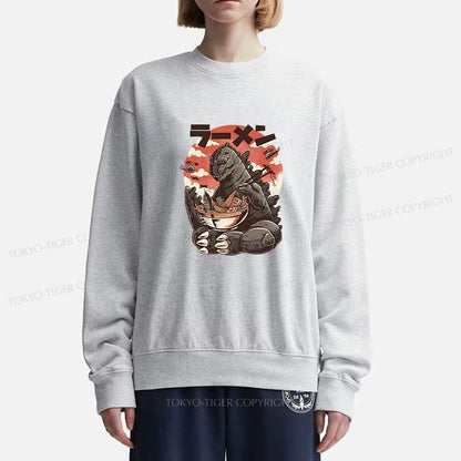 Tokyo-Tiger Ramen Monster Japanese Sweatshirt