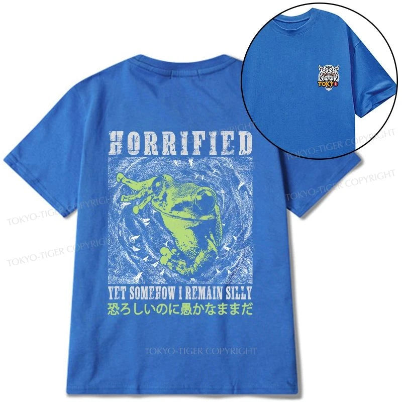 Tokyo-Tiger Silly Frog Japanese Front Back Classic T-Shirt