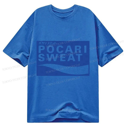 Tokyo-Tiger POCARI SWEAT Logo Classic T-Shirt