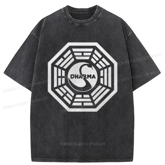 Tokyo-Tiger Dharma Lost Washed T-Shirt