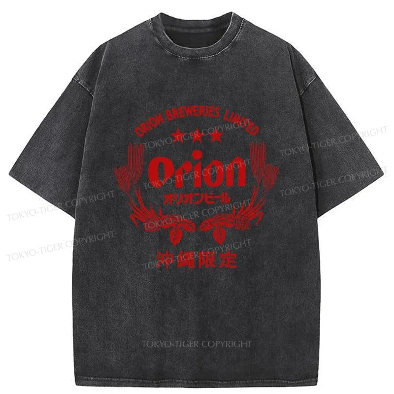 Tokyo-Tiger Orion Okinawa Limit Washed T-Shirt