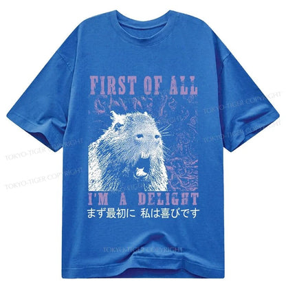 Tokyo-Tiger First Of All I'm A Delight Classic T-Shirt