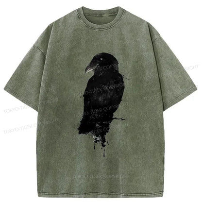 Tokyo-Tiger Black Crow Japan Washed T-Shirt