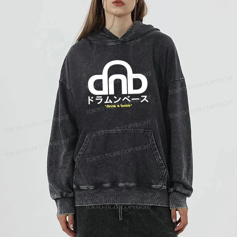 Tokyo-Tiger DNB Japan Washed Hoodie