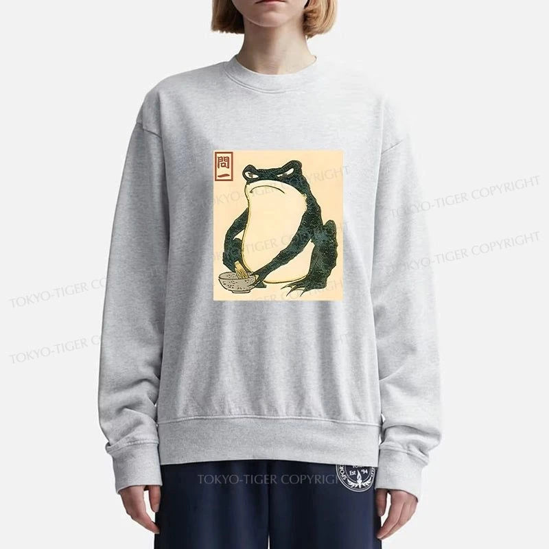 Tokyo-Tiger Matsumoto Hoji Japanese Frog Sweatshirt