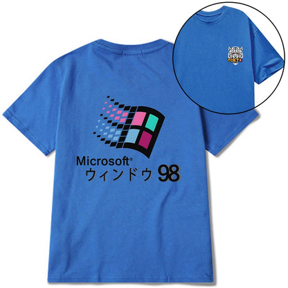 Tokyo-Tiger Microsoft Windows 98 Front Back Classic T-Shirt