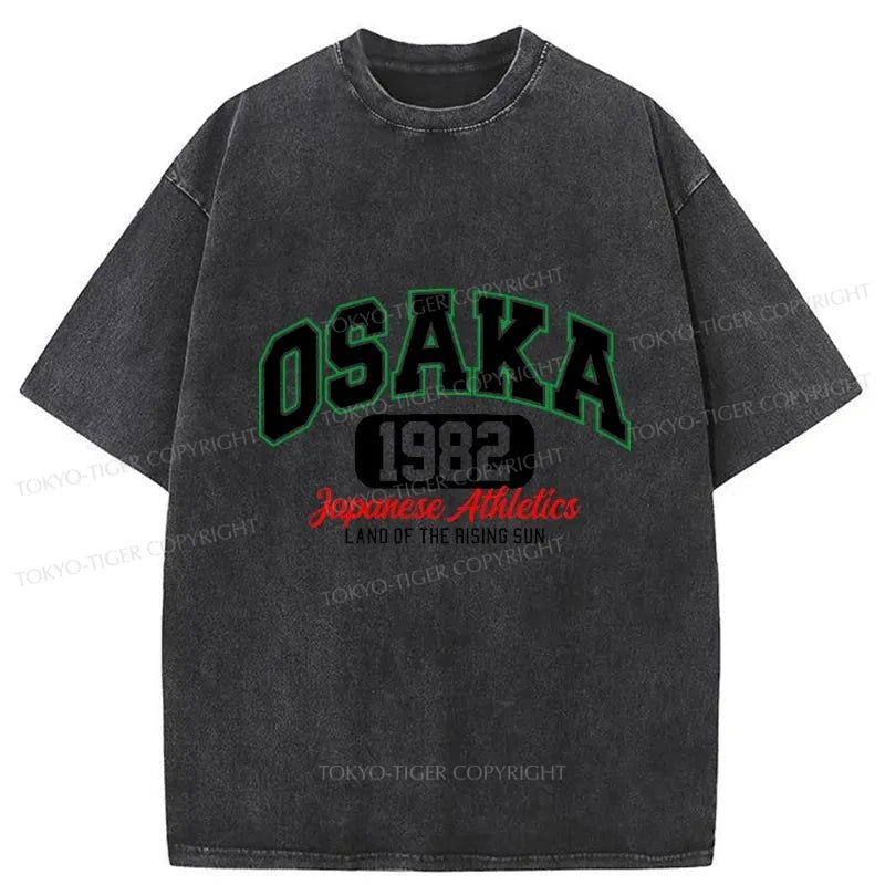 Tokyo-Tiger Osaka 1982 Japanese Washed T-Shirt