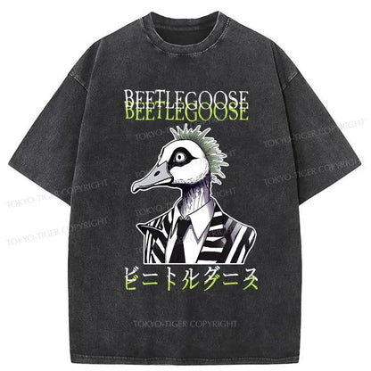 Tokyo-Tiger Beetle Goose Japan Washed T-Shirt