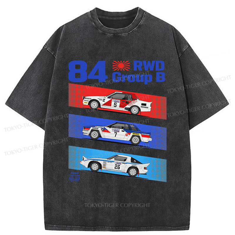 Tokyo-Tiger RWD Group B Japanese Washed T-Shirt