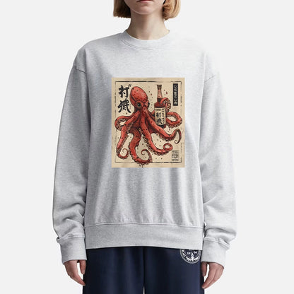 Tokyo-Tiger Osaka Saké Octopus Sweatshirt