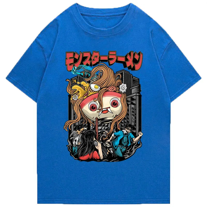 Tokyo-Tiger Japanese Ramen Monster Classic T-Shirt
