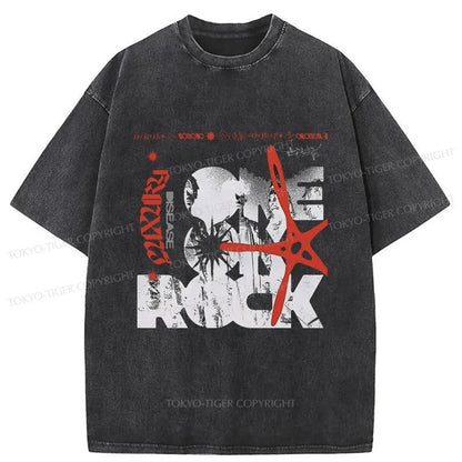 Tokyo-Tiger One Ok Rock Japanese Washed T-Shirt