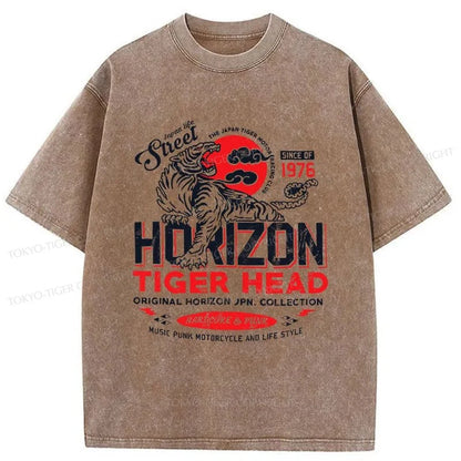 Tokyo-Tiger Vintage Tiger Japanese Washed T-Shirt