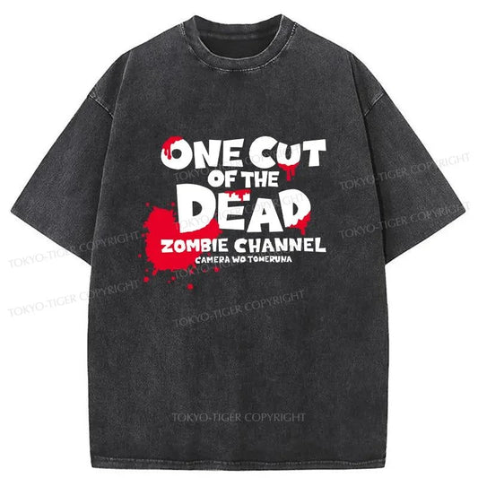 Tokyo-Tiger One Cut Of The Dead Washed T-Shirt