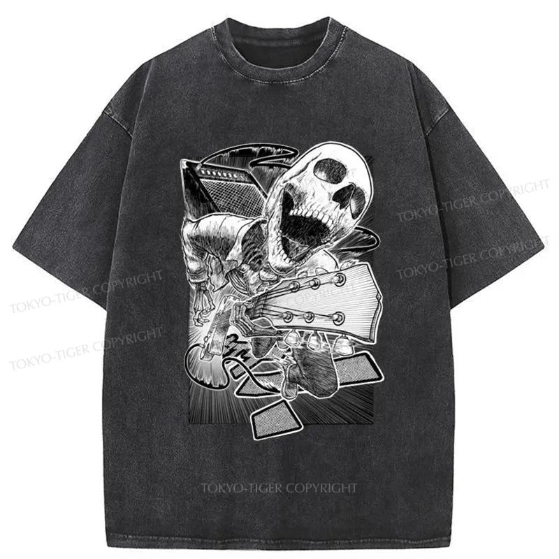 Tokyo-Tiger Killer Chord Manga Japanese Washed T-Shirt