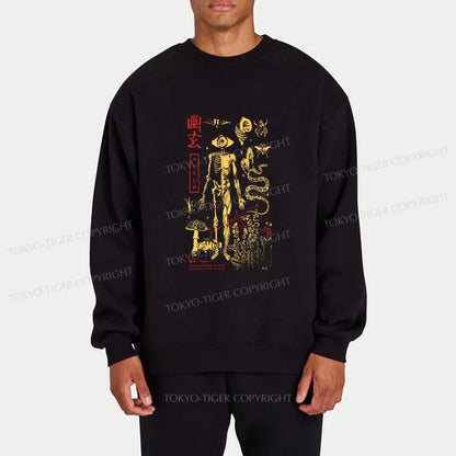 Tokyo-Tiger Spooky Ghost Japanese Sweatshirt