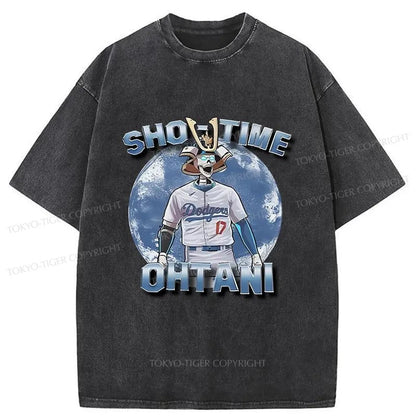 Tokyo-Tiger Shohei Ohtani Japan Washed T-Shirt