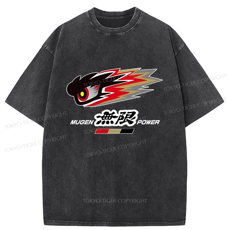 Tokyo-Tiger Mugen Power Japan Washed T-Shirt