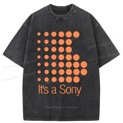 Tokyo-Tiger It's A Sony Washed T-Shirt