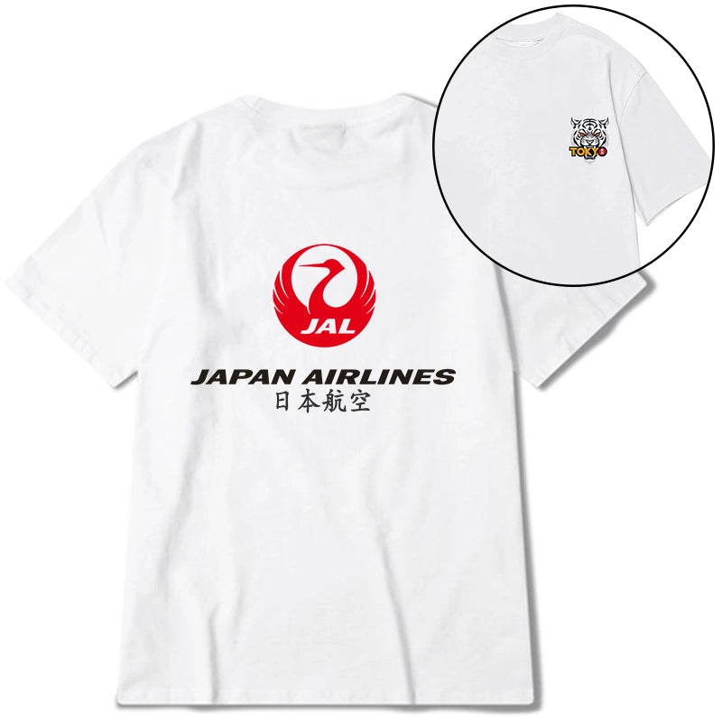 Tokyo-Tiger Japan Airlines Front Back Classic T-Shirt