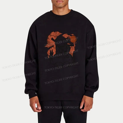 Tokyo-Tiger Ninja Frog Japanese Sweatshirt