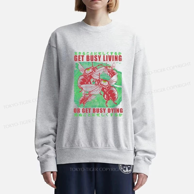 Tokyo-Tiger Busy Bee Japanese Sweatshirt