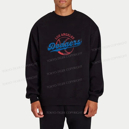 Tokyo-Tiger Ohtani 17-Retro-Dodgers Sweatshirt